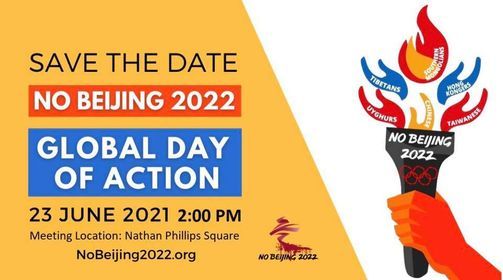 No Beijing 2022: Global Day of Action