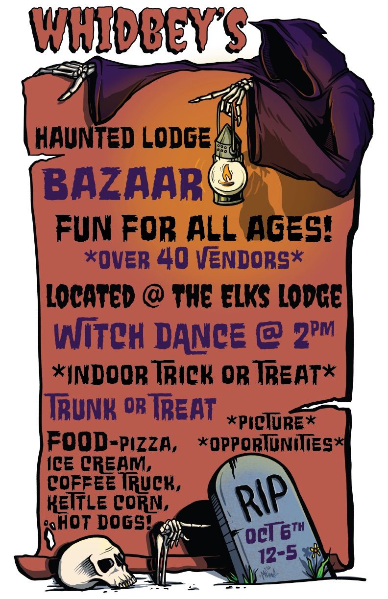 Whidbeys Haunted Lodge bazaar 