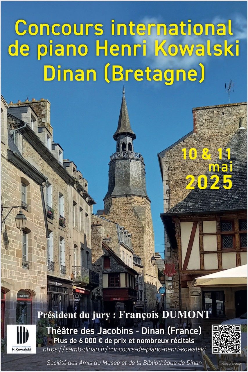 Concours international de piano Henri Kowalski - Dinan Bretagne