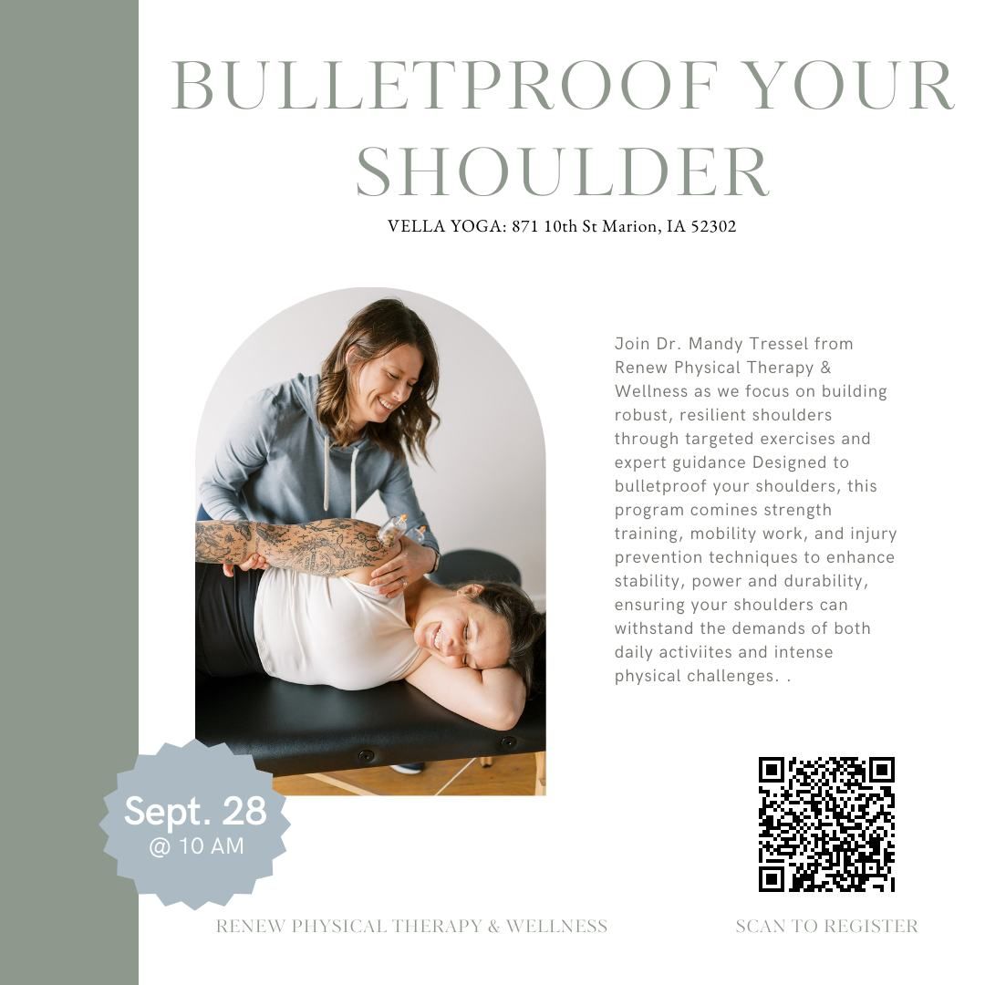 Bulletproof your shoulders