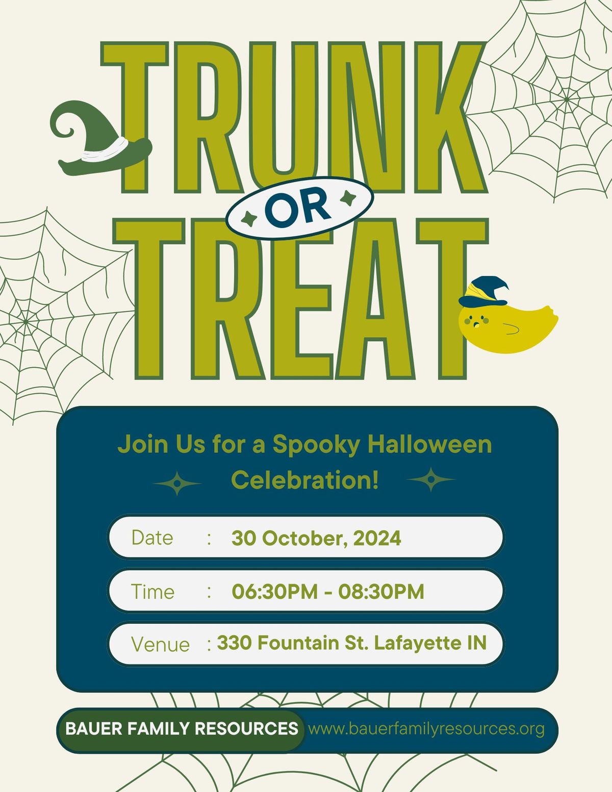 2nd Annual Trunk or Treat