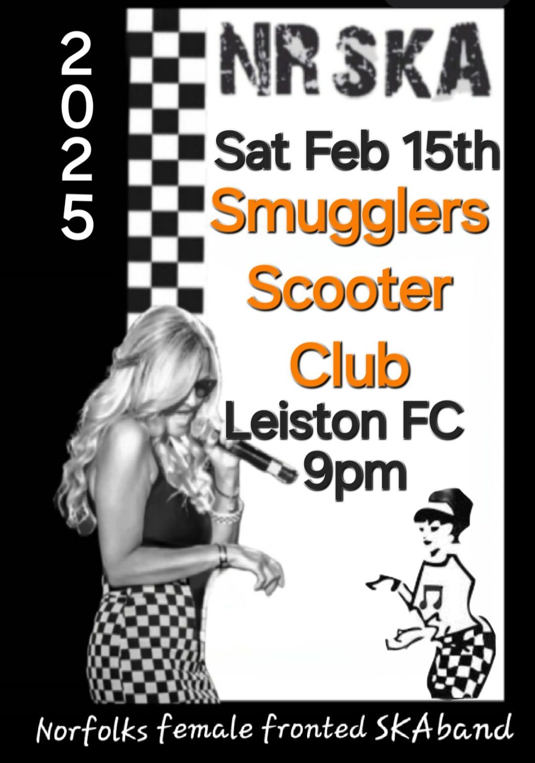 NR SKA play at Smugglers Scooter Rally Fundraiser