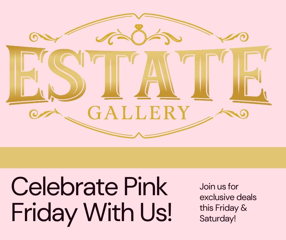 Pink Friday (&Saturday) Shop local first! 