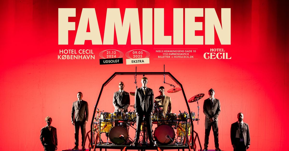 Familien | Hotel Cecil, K\u00f8benhavn [udsolgt]