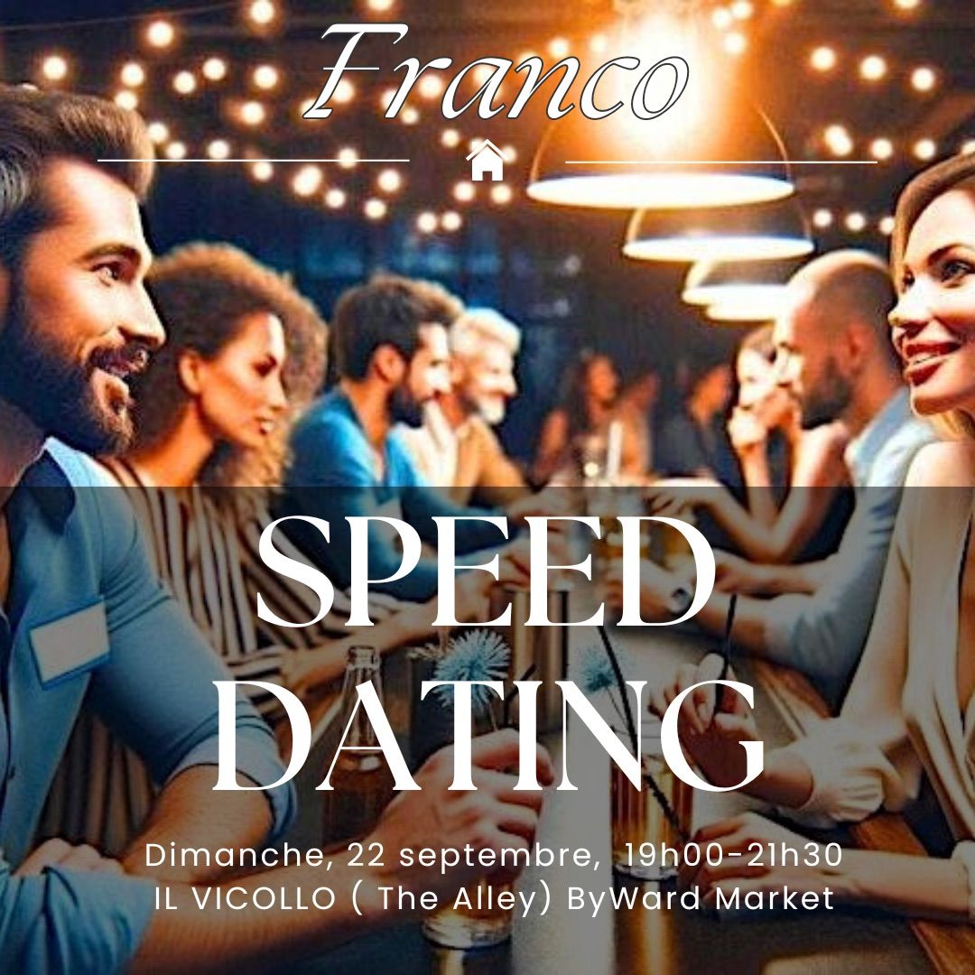 \ud83d\udc95FRANCO SPEED DATING\ud83d\udc98! Age 35-49| Ottawa\/Gatineau| \u269c\ufe0fLove Connect 