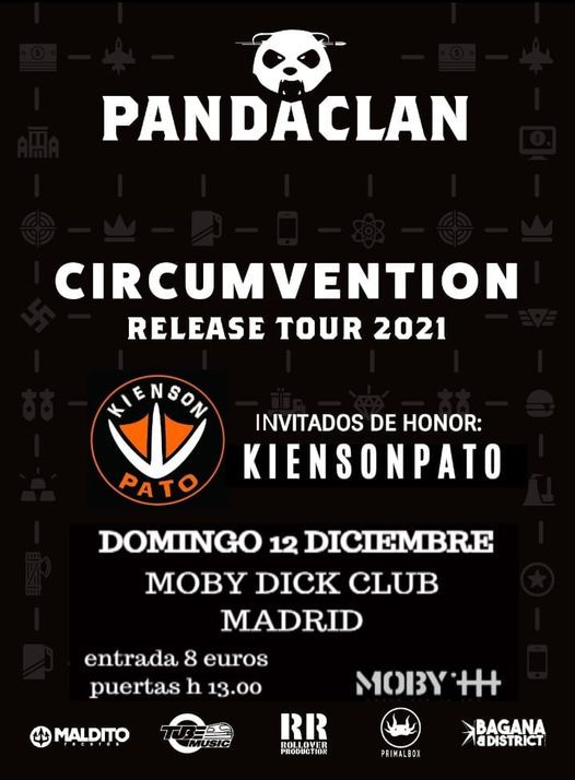 PANDA CLAN + KIENSONPATO -, live Madrid, Moby Dick Club