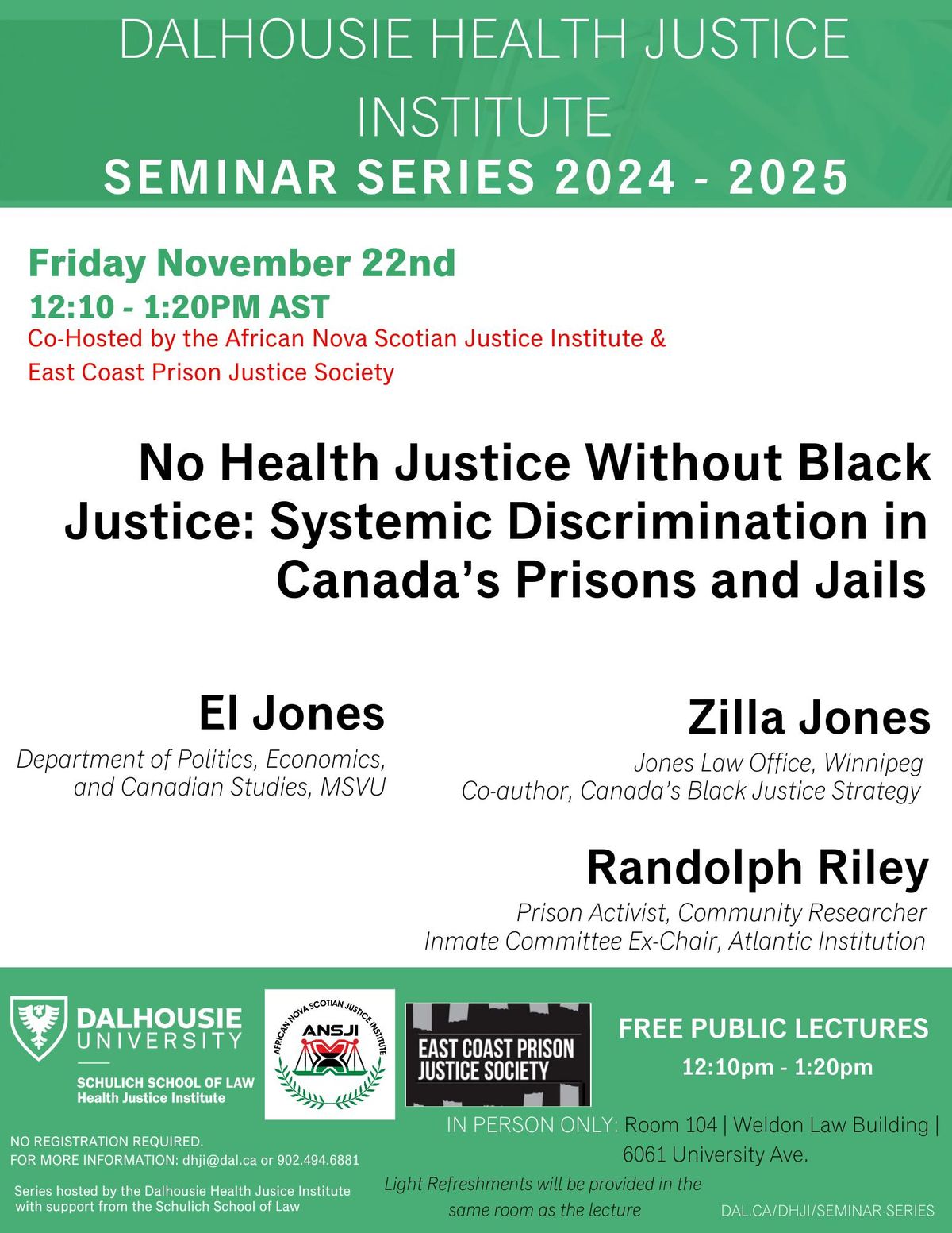 No Health Justice Without Black Justice: Systemic Discrimination in Canada's Prisons and Jails