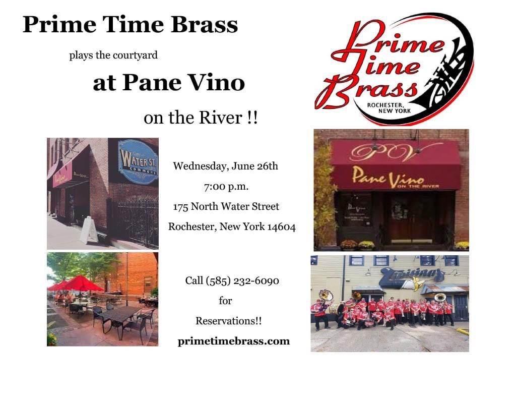 PTB performs at Pane Vino on the River