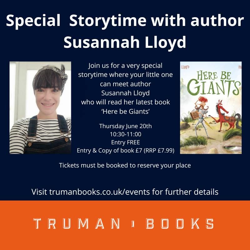 Special storytime with children\u2019s author Susannah Lloyd