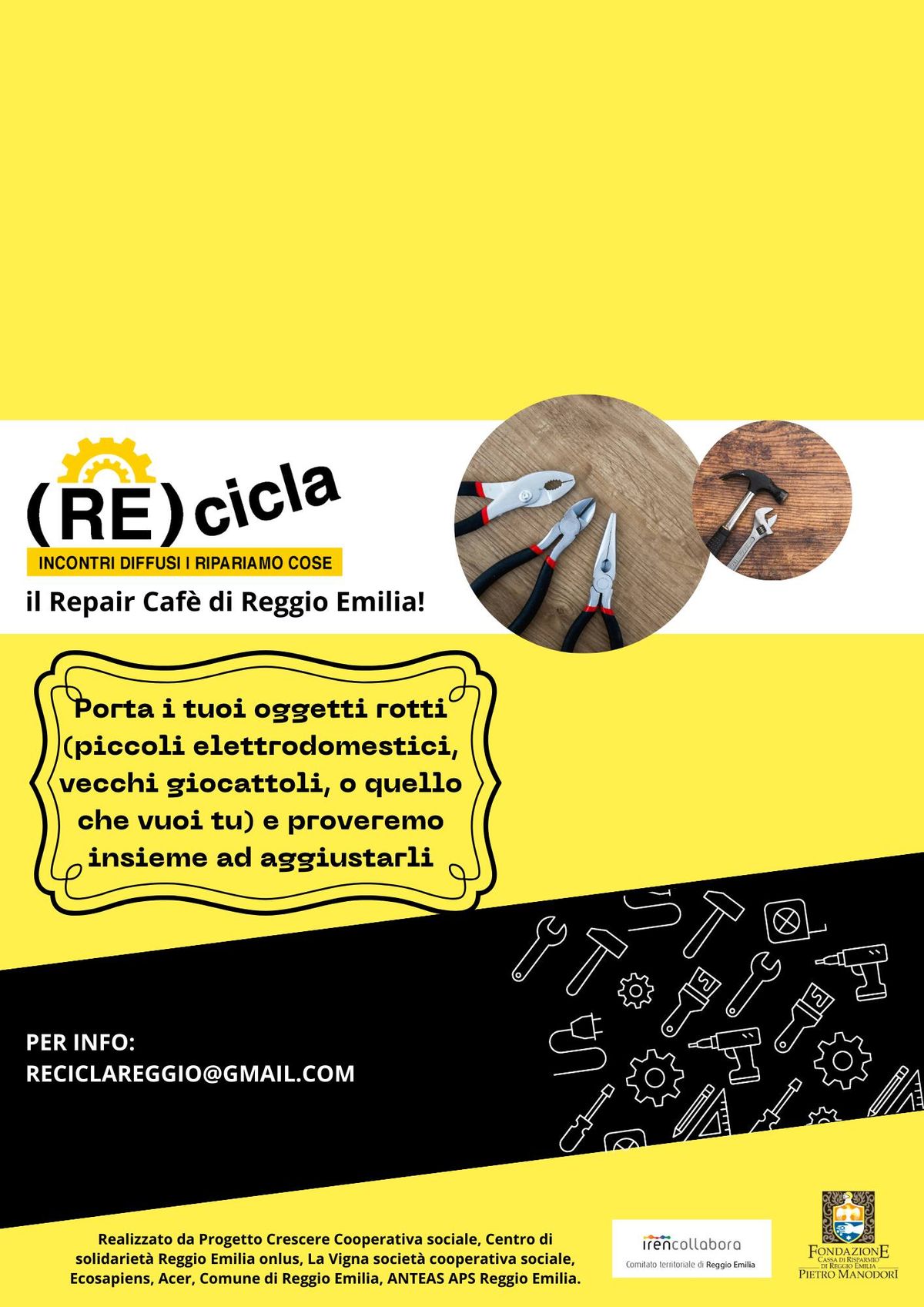 (RE)cicla - Repair Caf\u00e8