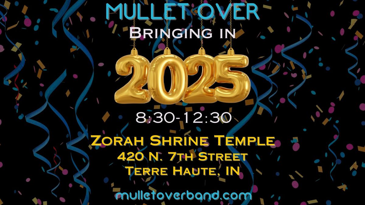 Mullet Over at Zorah Shrine for New Year's Eve