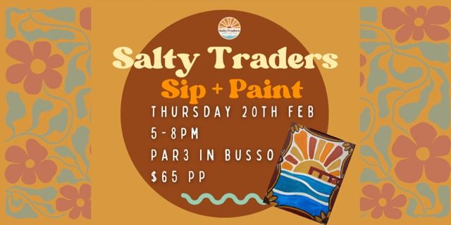 Par 3 Sip & Paint Ft. Salty Traders