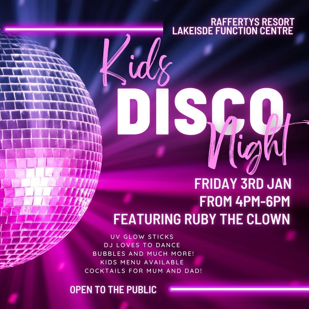 Kids Disco Night Raffertys Resort 