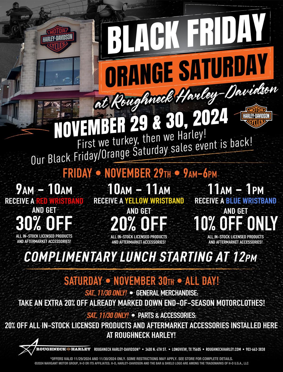 Black Friday\/Orange Saturday 