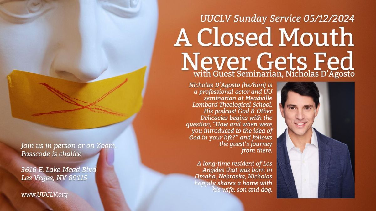 UUCLV Sunday Service 05\/12\/2024