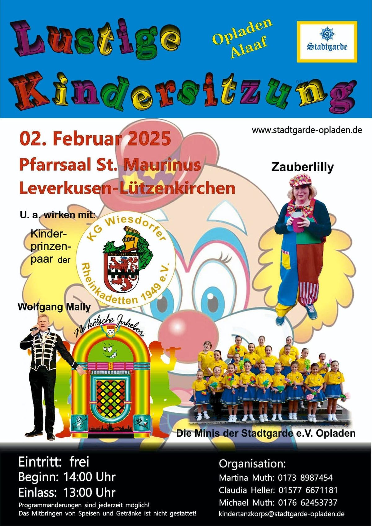 Lustige Kindersitzung