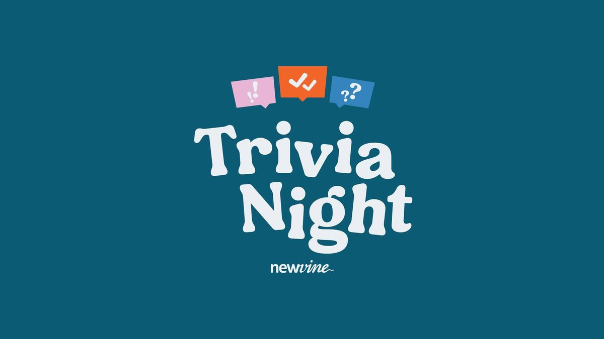 Trivia Night | New Vine Community Pantry Fundraiser