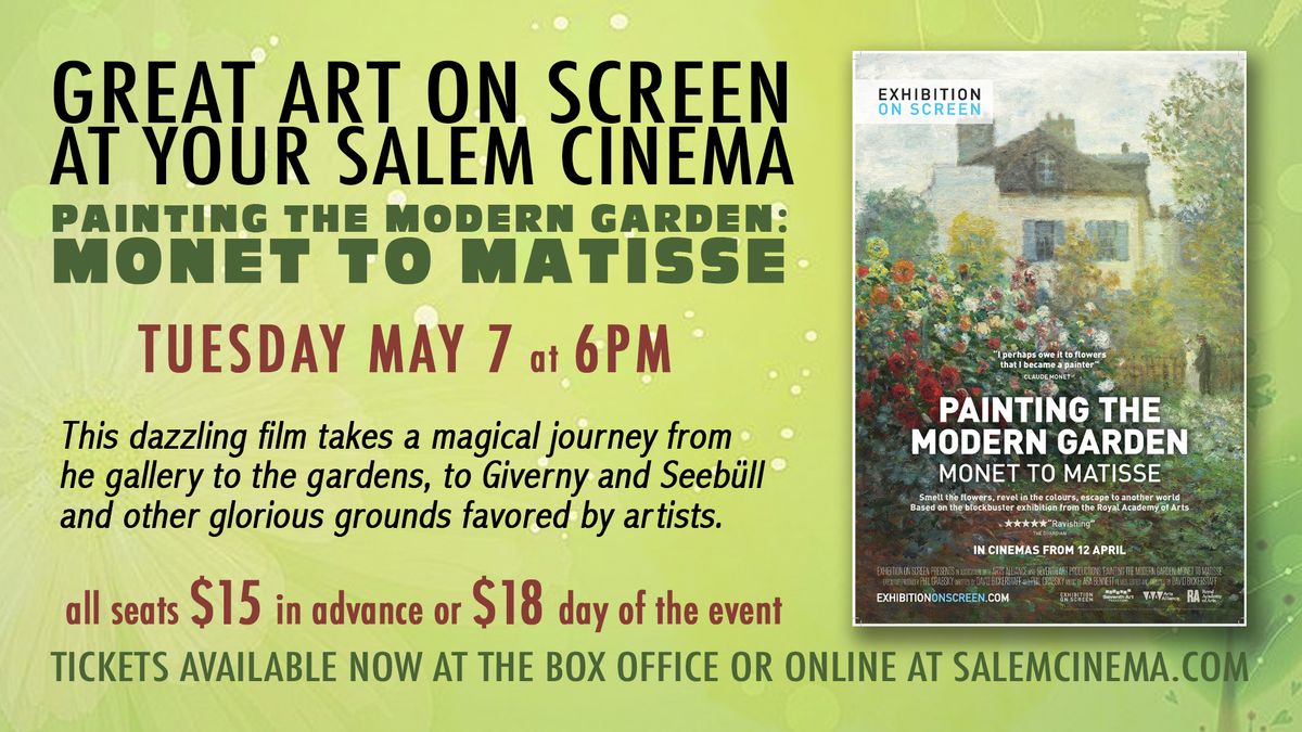 Painting The Modern Garden: Monet to Matisse