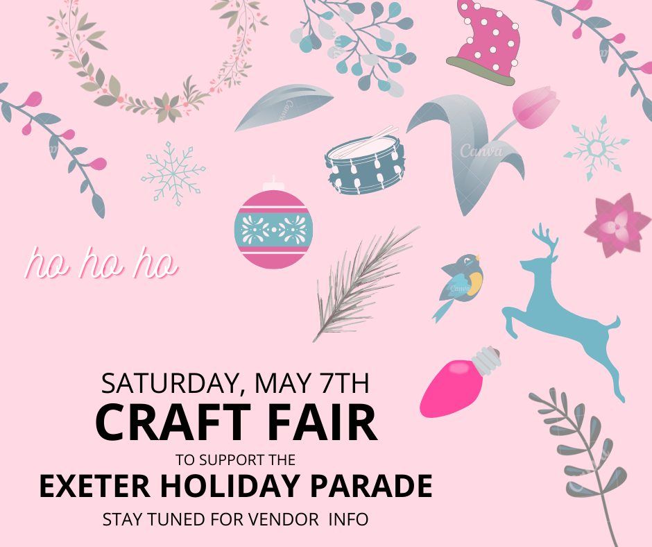 May Craft Fair, Town of Exeter, NH, 7 May 2022