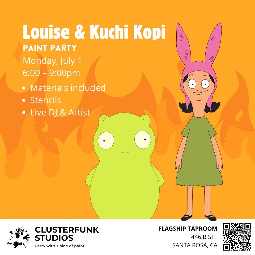 Louise & Kuchi Kopi Paint Party