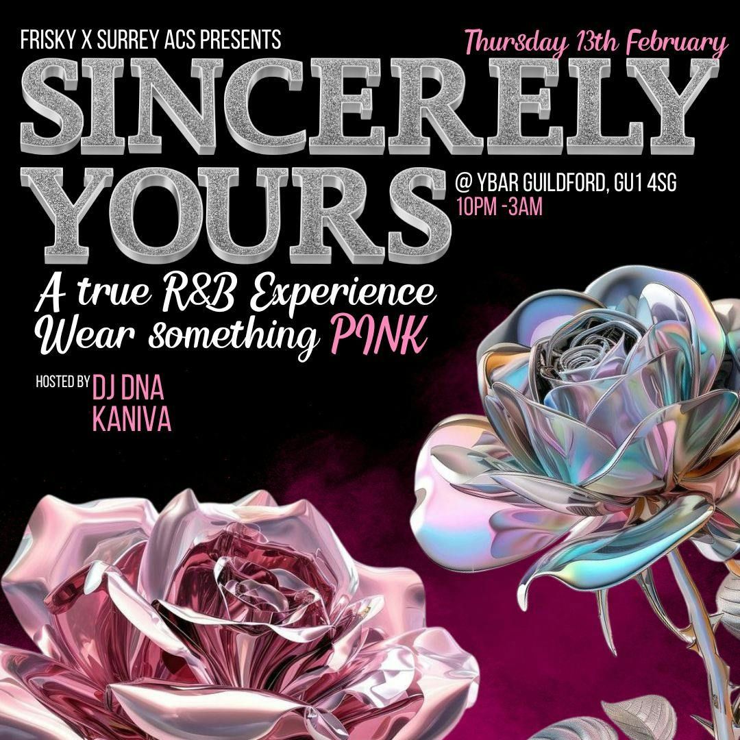 Sincerely Yours: R&amp;B Experience