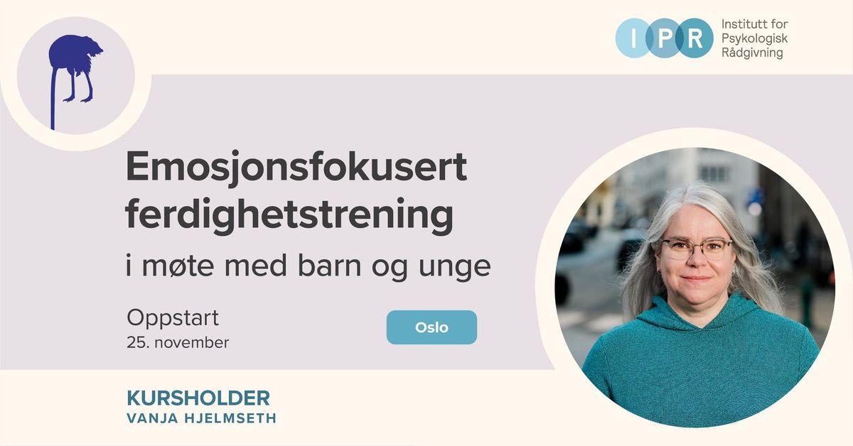 Emosjonsfokusert ferdighetstrening i m\u00f8te med barn og unge