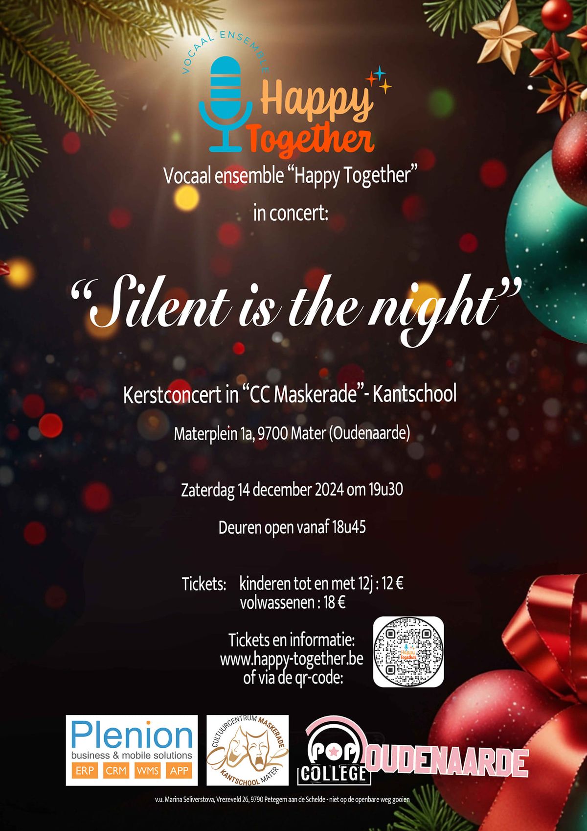 "Silent is the night" Kerstconcert 