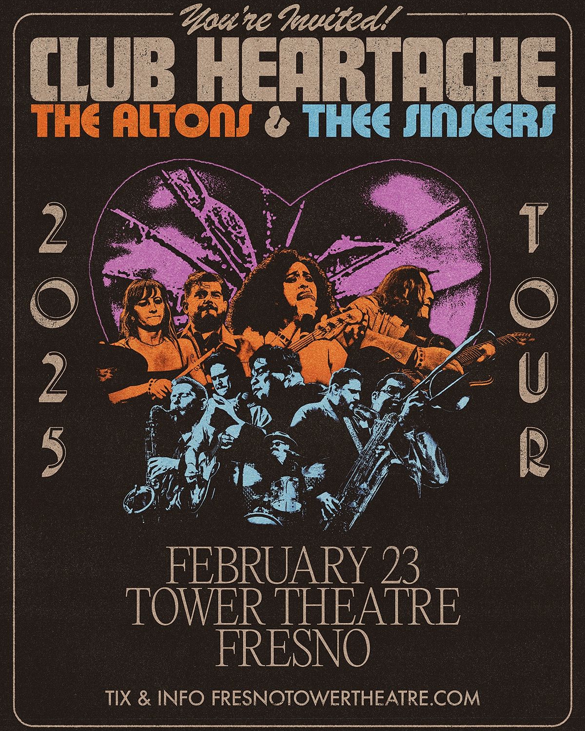 The Altons & Thee Sinseers: Club Heartache Tour at Tower Theatre