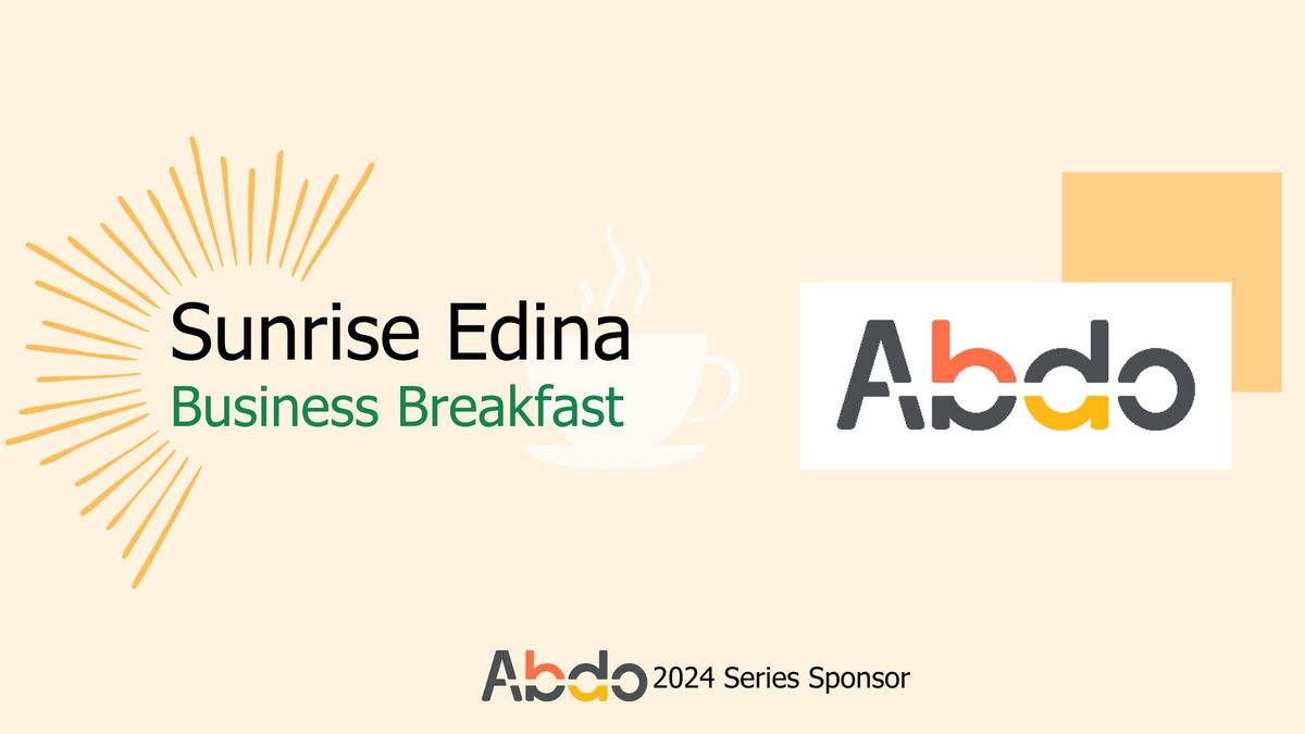 November Sunrise Edina Business Breakfast