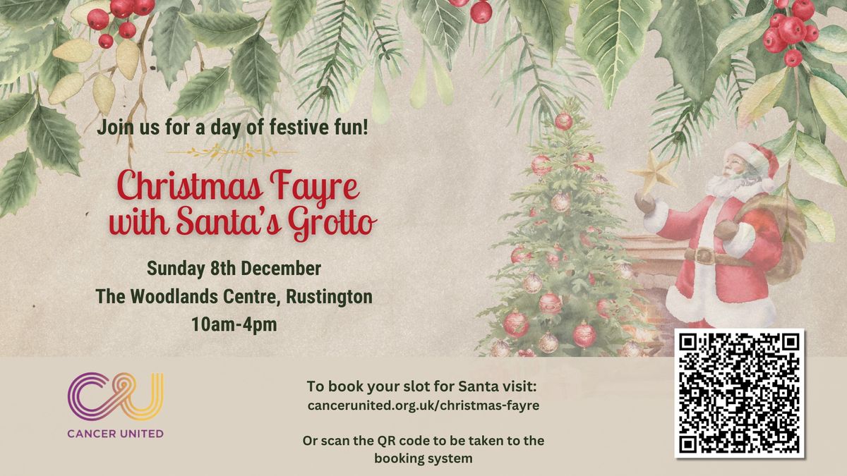 Christmas Fayre with Santa's Grotto - By Cancer United