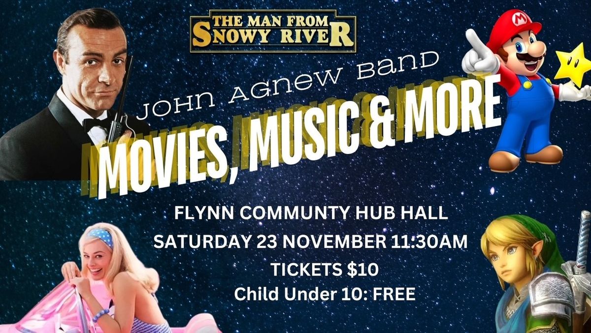 MOVIES, MUSIC & MORE - John Agnew Band