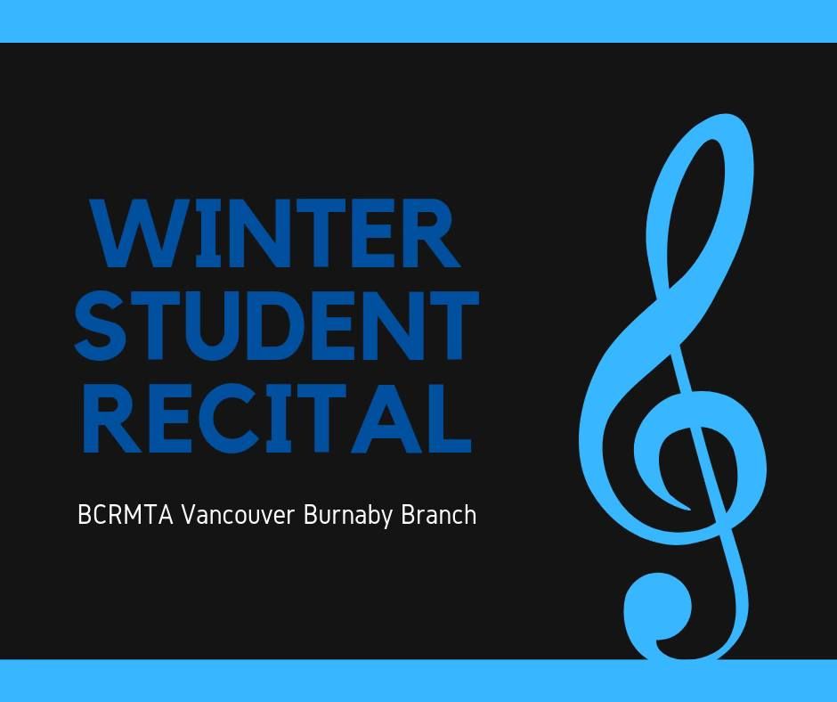 \u2744\ufe0fWinter Student Recital\ud83c\udfb6