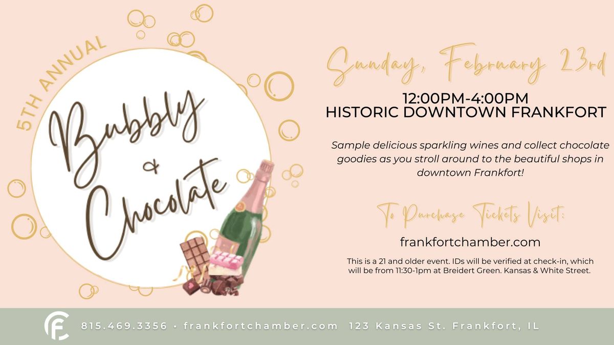 5th Annual Bubbly & Chocolate Walk