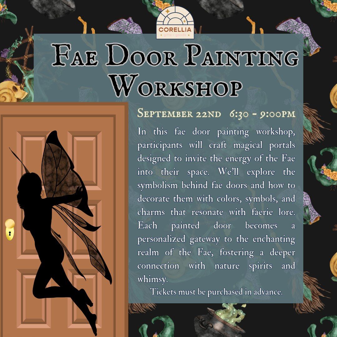 Fae Door Painting Workshop