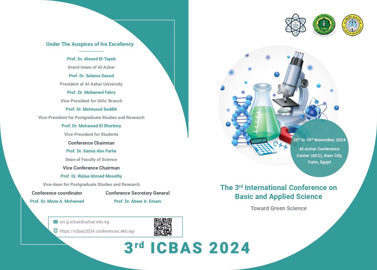  Third International Conference on Basic and Applied Sciences