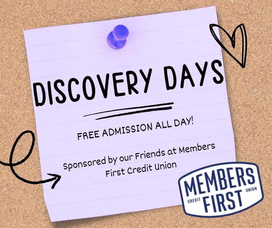 Discovery Days; Sponsored by MFCU