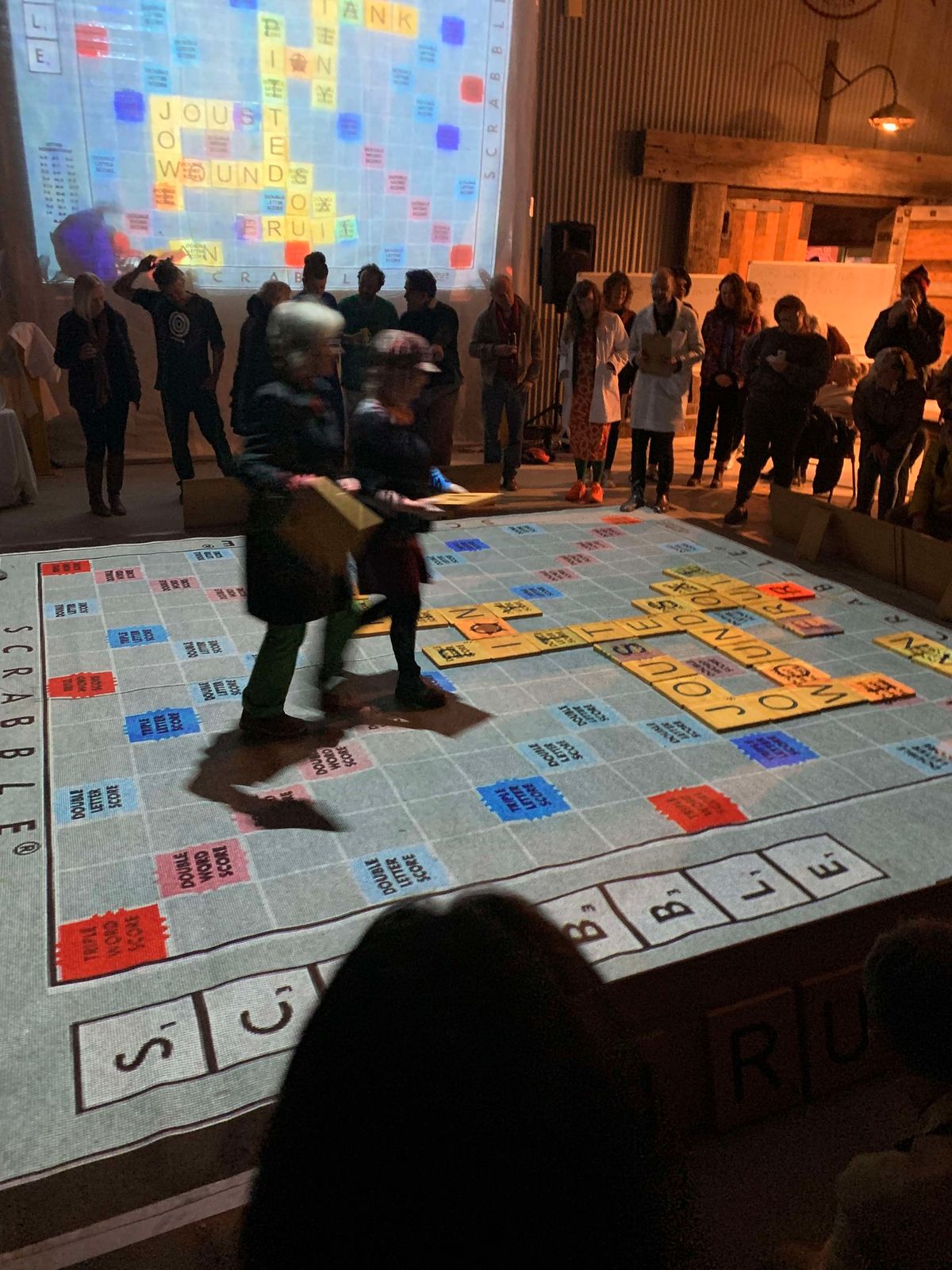 Giant Scrabble Battle 3.0 @ Castlemaine Fringe Festival