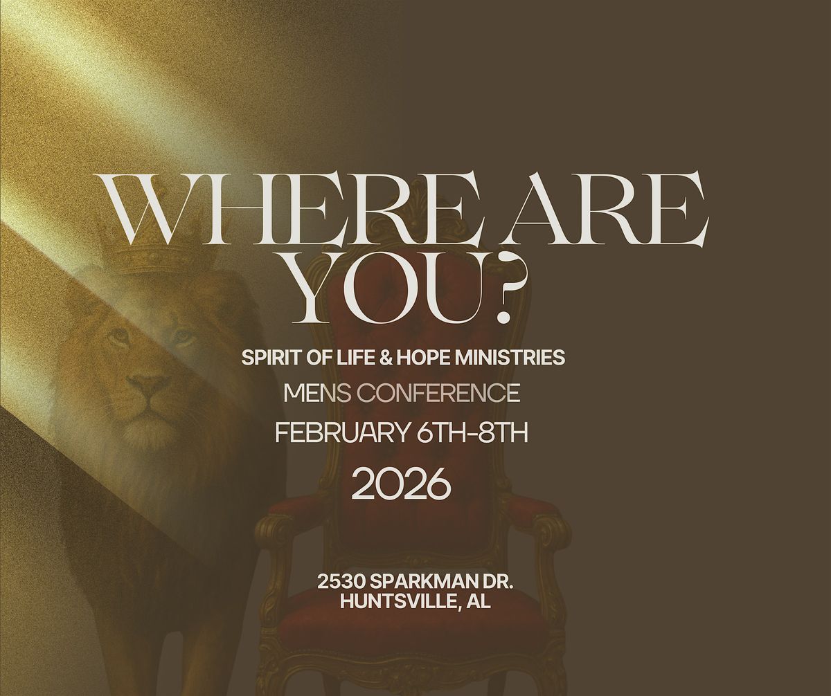 Where Are You? Men's Conference