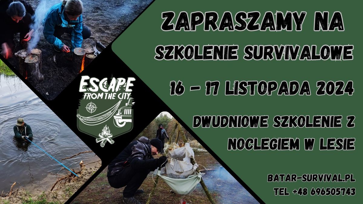 Szkolenie Survivalowe - 2 dni w lesie