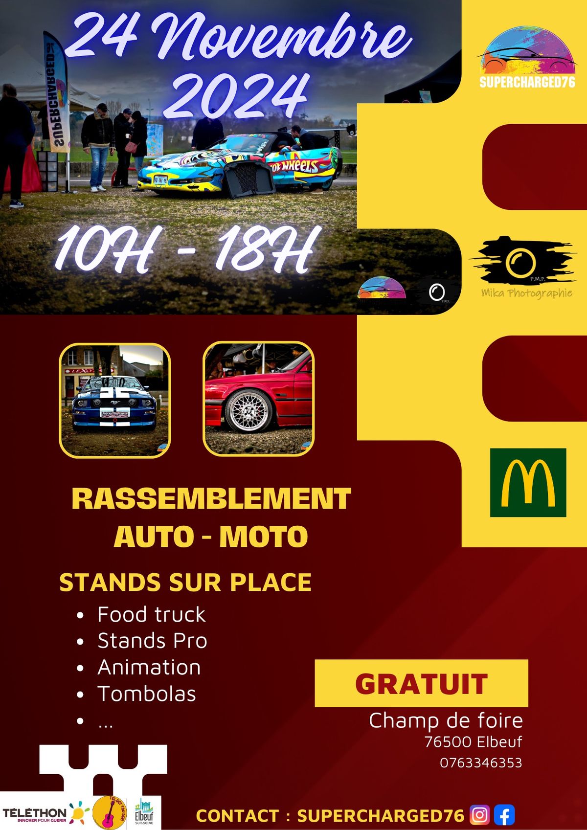 Rassemblement Auto Moto Telethon