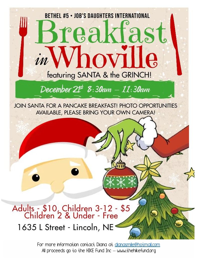 Bethel #5 - Breakfast with Santa in Whoville Event 