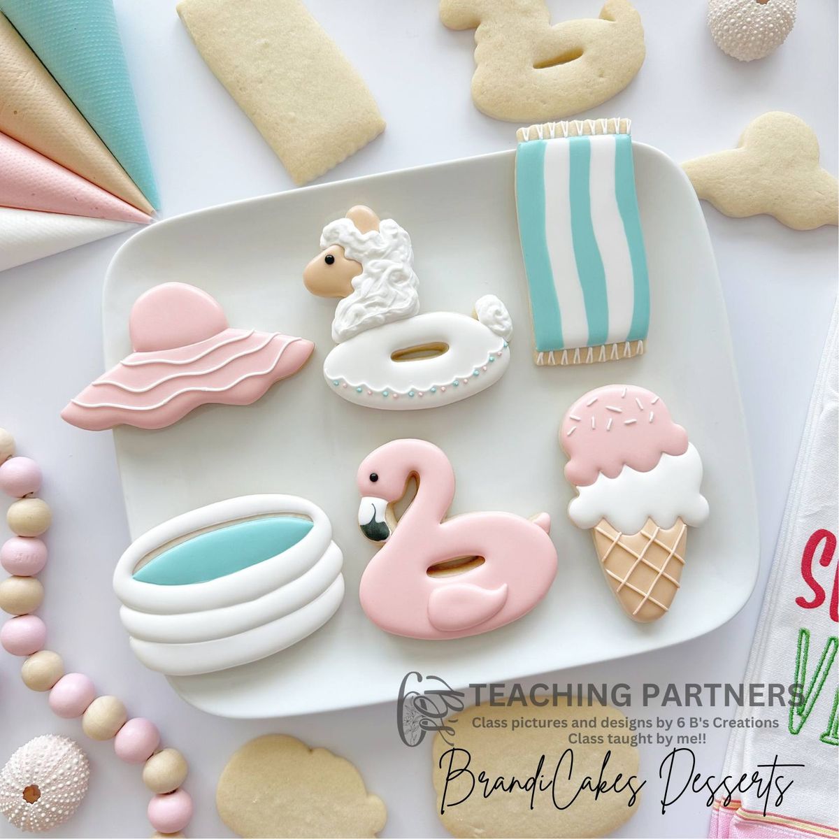 Poolside Fun Cookie Decorating Class