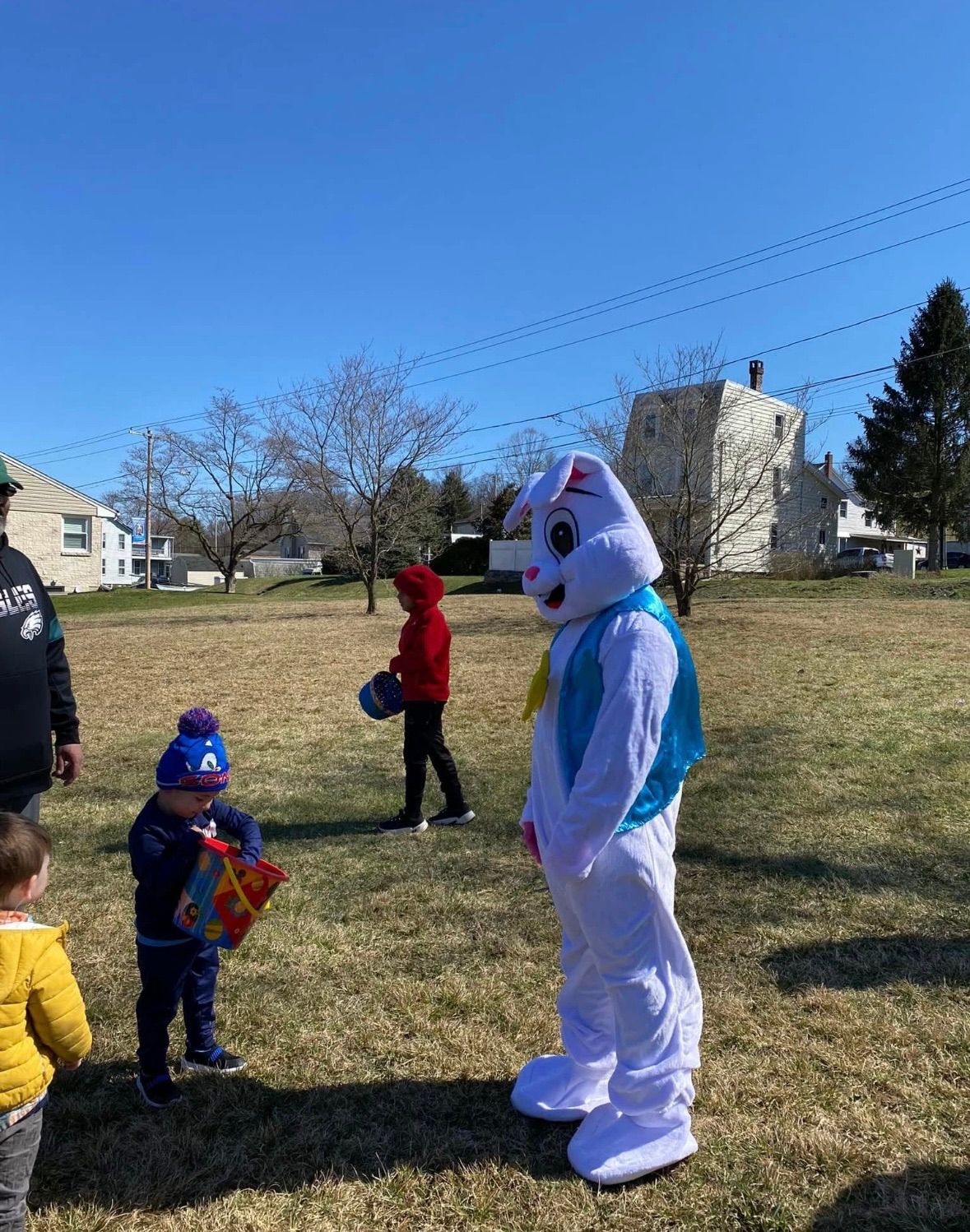 Easter Egg Hunt and Pictures with the Easter Bunny