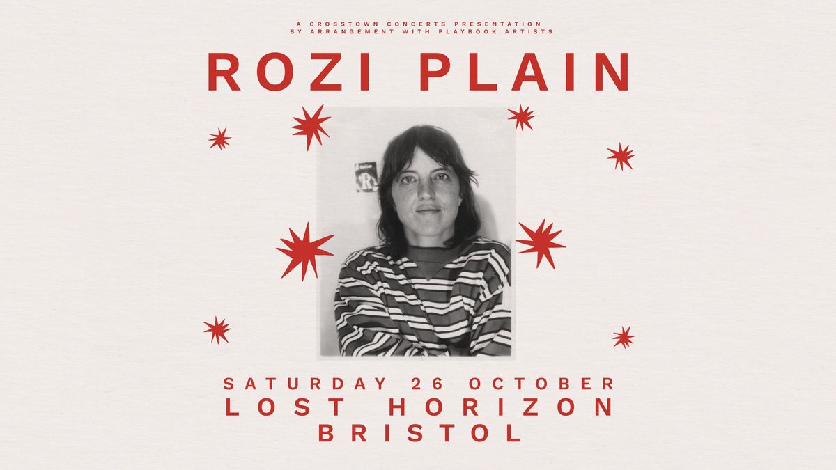 Rozi Plain at Lost Horizon, Bristol