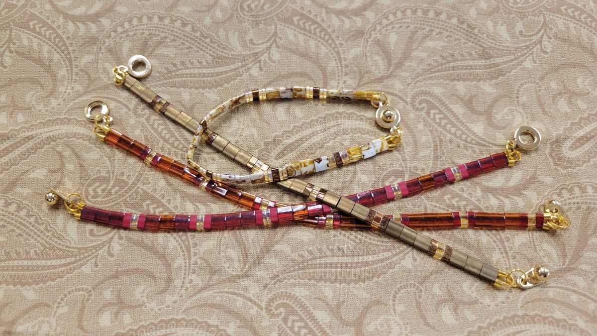 Learn to Bead - Make a Tila Bead Bracelet