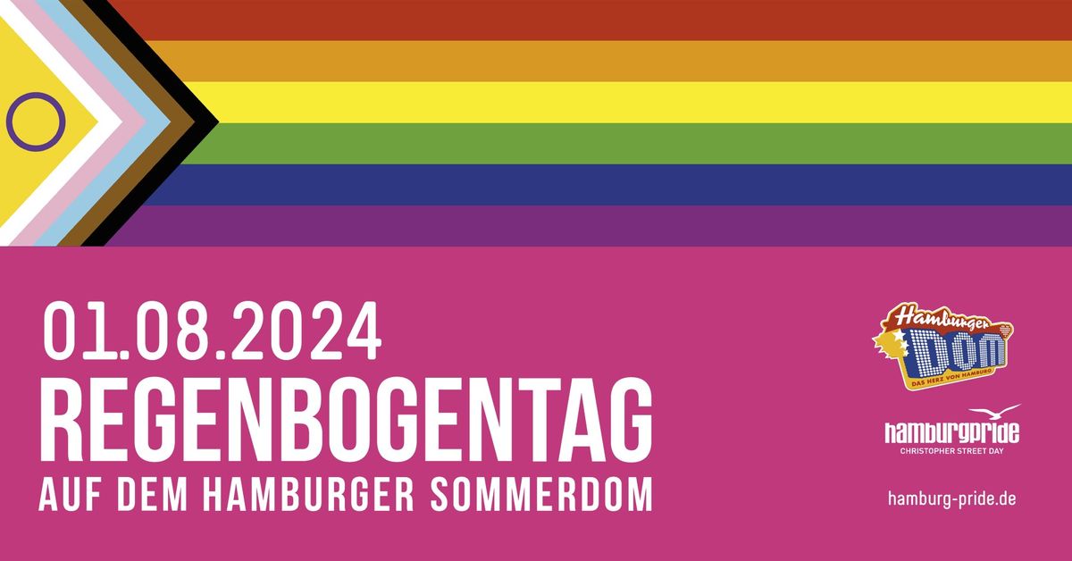 Regenbogentag 2024 auf dem Hamburger Dom