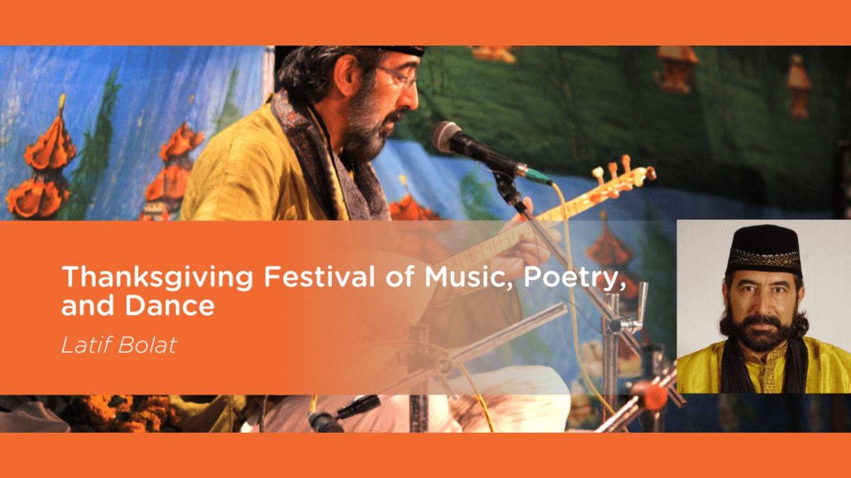 Thanksgiving Festival of Music, Poetry, and Dance