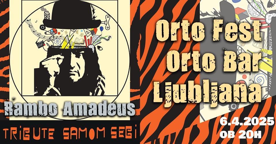 Rambo Amadeus i band na ORTO FEST-u u Ljubljani