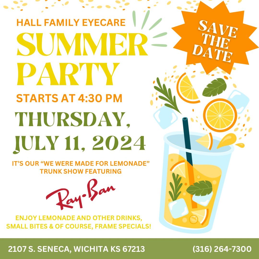Summer Trunk Show with Ray-Ban