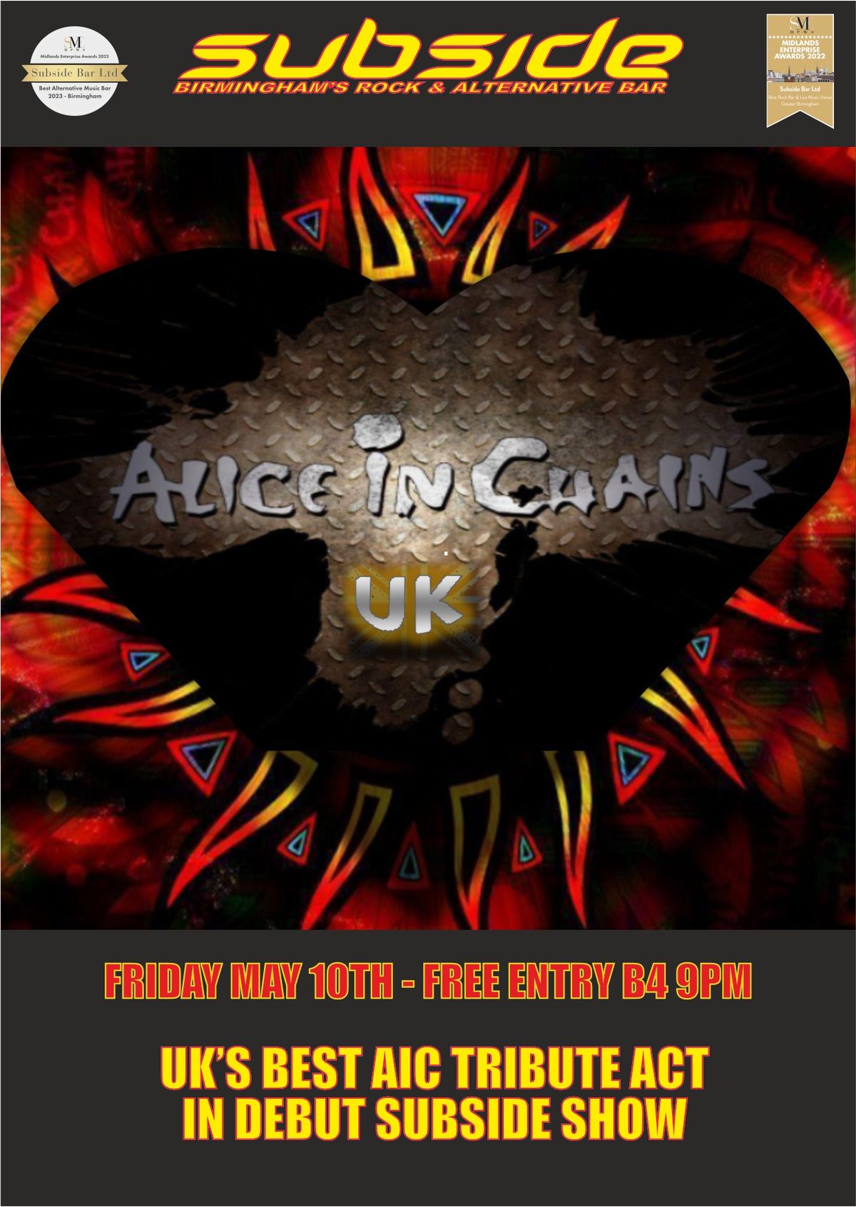 Alice In Chains UK live at Subside!